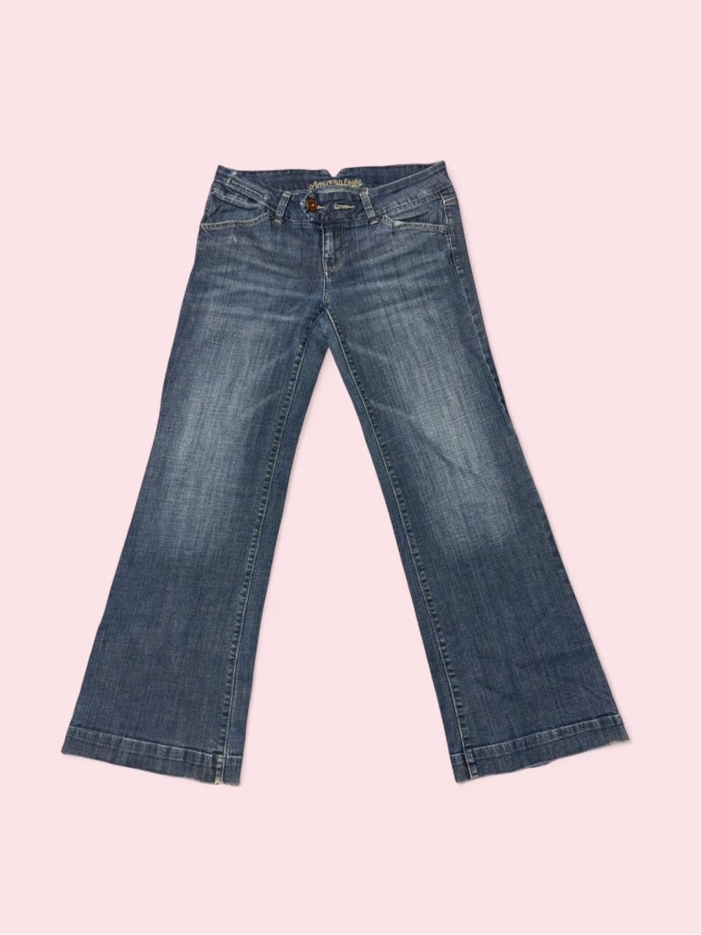 American Eagle Outfitters Dark Blue Flare Jeans